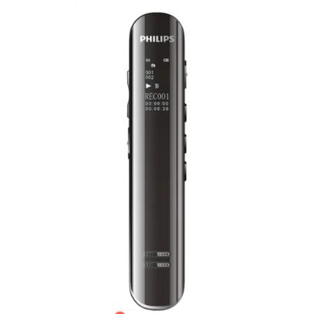飛利浦（PHILIPS）VTR5210 16G 會議采訪 數(shù)字降噪 雙麥克風數(shù)碼鋰電錄音筆