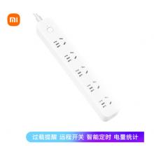 小米（MI）米家新國(guó)標(biāo)插座/插線板/插排/排插/拖線板/接線板 遠(yuǎn)程開(kāi)關(guān)/智能定時(shí)/電量統(tǒng)計(jì)智能2 5位插孔版