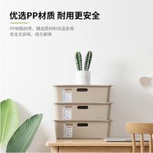 茶花 收納盒 桌面收納盒  整理盒 儲物盒收納箱9L 2支裝 2888