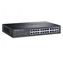 TP-LINK 24口全千兆交換機(jī) 企業(yè)級(jí)交換器 監(jiān)控網(wǎng)絡(luò)網(wǎng)線分線器 分流器 TL-SG1024DT