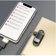 新科（Shinco）錄音筆V-21 32G便攜錄音器 專業(yè)高清智能降噪 超長待機 聲控錄音轉文字 迷你鑰匙扣