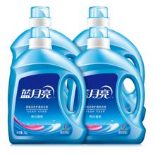 藍(lán)月亮洗衣液 亮白增艷 (薰衣草香) 3kg*4瓶 24斤 護(hù)色增艷 企業(yè)采購 員工福利 瓶裝套裝 廠家直發(fā)