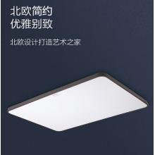 飛利浦（PILIPS）客廳燈L吸頂燈北歐現代簡約客廳臥室書房燈飾 四室一廳 9290025155悅軒智能Wii 套餐