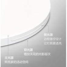 飛利浦 PHILIPS 吸頂燈客廳臥室吸頂燈書房現(xiàn)代簡(jiǎn)約調(diào)光調(diào)色吸頂燈 簡(jiǎn)斌方形55W白色（不含遙控需另購）