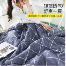  南極人NanJiren 被子 夏涼被空調(diào)被夏被 可水洗機(jī)洗單人兒童薄被子被芯 150*200cm 胡子