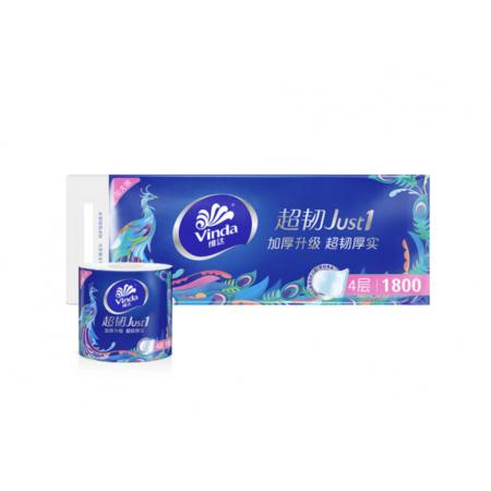 維達(dá)(Vinda)  卷紙 超韌4層180克*10卷 衛(wèi)生卷筒紙