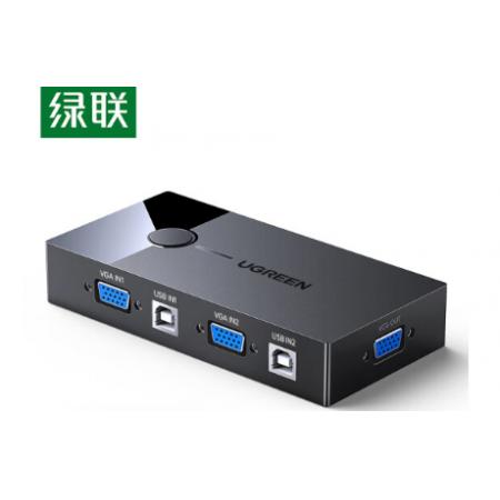 綠聯(lián) KVM切換器	切屏器2進1出4K高清