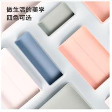 紐賽(NUSIGN) 辦公收納6件套 德國創(chuàng)意設計 DIY文件框桌面收納盒文件盤入職套裝 灰色和抹苔綠隨機發(fā)貨NS001