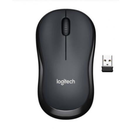 羅技（Logitech）M220 鼠標(biāo) 無(wú)線(xiàn)鼠標(biāo) 辦公鼠標(biāo) 對(duì)稱(chēng)鼠標(biāo) 灰黑色 帶無(wú)線(xiàn)接收器