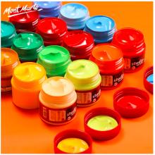 蒙瑪特(Mont Marte)丙烯顏料12色100ml 丙烯畫顏料手繪彩繪墻繪畫畫套裝 美術(shù)繪畫涂鴉防水顏料MSCH1201