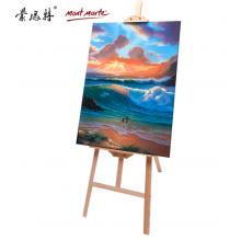 蒙瑪特(Mont Marte)素描畫架1.72米 美術(shù)寫生專業(yè)實(shí)木畫板架兒童成人立式畫畫架子 原木制圖繪畫展架MEA0045