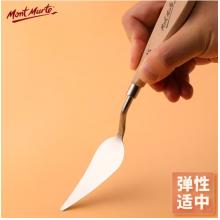蒙瑪特(Mont Marte)刮刀11號 油畫棒刮刀美術(shù)水粉丙烯油畫繪畫調(diào)色刀畫畫顏料肌理刀尖頭鏟刀畫材工具M(jìn)CG0062
