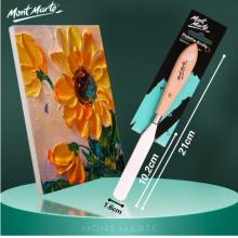 蒙瑪特(Mont Marte)刮刀17號(hào) 油畫(huà)棒刮刀美術(shù)水粉丙烯油畫(huà)繪畫(huà)調(diào)色刀畫(huà)畫(huà)顏料肌理刀尖頭鏟刀畫(huà)材工具M(jìn)CG0064