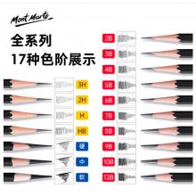 蒙瑪特(Mont Marte)6b素描鉛筆12支盒裝 美術(shù)繪畫(huà)炭筆速寫(xiě)筆學(xué)生初學(xué)素描筆 練習(xí)寫(xiě)生畫(huà)畫(huà)專用畫(huà)筆PNX0004