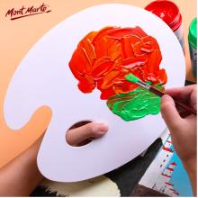 蒙瑪特(Mont Marte)顏料調(diào)色盤22*30cm 雙面可用調(diào)色板美術(shù)學生畫畫用顏料盤 光滑易清洗大號繪畫盒MAPL0007