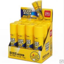 得力(deli)15g高粘度PVP固體膠水/膠棒 無(wú)甲醛配方 12支裝 辦公用品 7090