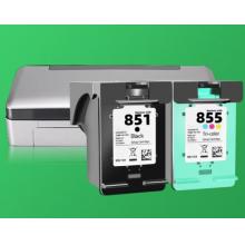 靈印適用惠普HP Officejet100 150 6208 6318 7208打印機(jī)墨盒可加墨黑彩 【600頁(yè)】851黑色墨盒