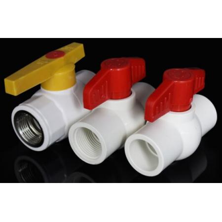 管道類工具 PVC閥門(mén)開(kāi)關(guān)給水管球閥 6分