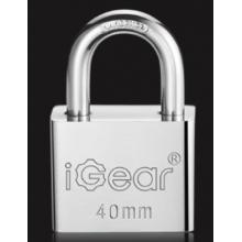iGear 掛鎖 防水防銹倉庫車廂大門掛鎖 家用學校商鋪門鎖 防盜防撬鎖 40mm