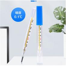  可孚  體溫計(jì) 水銀玻璃體溫計(jì)用腋下體溫計(jì)大刻度