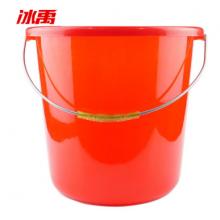 冰禹 水桶18L紅色 34*32cm