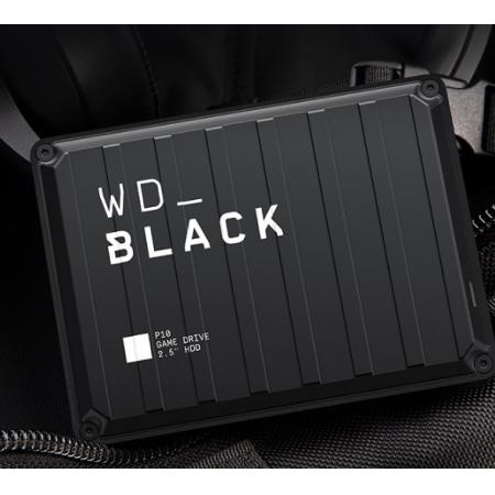 西部數(shù)據(jù)（WD）4TB 移動硬盤 P10 游戲高速存儲大容量機械硬盤ps5/xbox拓展外接外置手機筆記本電腦