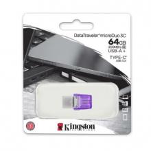 金士頓（Kingston）64GB Type-C USB3.2 Gen1 大容量手機(jī)U盤 DTDUO3CG3 雙接口設(shè)計(jì) 讀速200MB/s