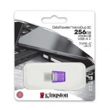 金士頓（Kingston）256GB Type-C USB3.2 Gen1 大容量手機(jī)U盤 DTDUO3CG3 雙接口設(shè)計(jì) 讀速200MB/s