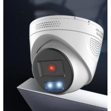 ?？低暠O(jiān)控?cái)z像頭室外智能警戒人車分類800萬高清語音對講全彩夜視POE供電3386FWDA4-LS 4MM