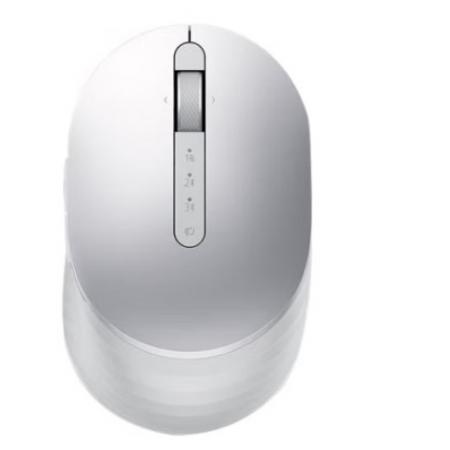 戴爾（DELL）藍牙鼠標無線充電辦公筆記本電腦臺式機原裝USB人體工學高端外設(shè) MS7421W 鉑金銀