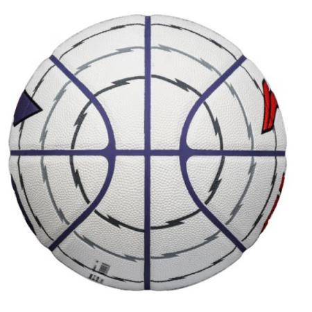 李寧（LI-NING）7號(hào)白色閃電耐磨吸濕時(shí)尚青少年成人七號(hào)PU籃球