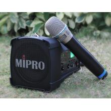 MIPRO咪寶MA-100SBII 藍牙音響戶外移動便攜式小型音箱講解喊話擴音器帶話筒一體宣傳講話喇叭插卡可充電 配手持話筒（二代）