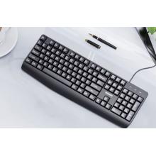 飛利浦(PHILIPS) SPK6237有線(xiàn)鍵盤(pán) 商務(wù)辦公鍵盤(pán) 筆記本電腦臺(tái)式機(jī)外接鍵盤(pán) USB鍵盤(pán) 全尺寸 黑色