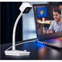 海康威視電腦攝像頭直播2K高清帶麥克風(fēng)揚(yáng)聲器USB外接筆記本電腦臺(tái)式機(jī)網(wǎng)課家用視頻會(huì)議立式攝像機(jī)E24S