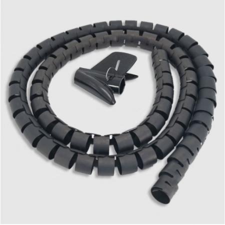 理線管 海斯迪克黑色10mm/10米