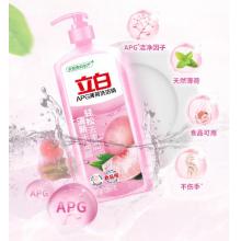 立白APG洗潔精1.38kg*3瓶天然薄荷清香食品可用高效去油除味