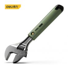 得力（deli） 多功能活動扳手塑柄開口活絡(luò)扳手激光刻度8英寸 HT1508L