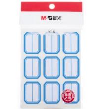 自粘性標簽貼  晨光  25*33mm/90枚藍框 YT-12