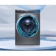 海爾（Haier）直驅(qū)精華洗2.0 滾筒洗衣機(jī)全自動(dòng) 10公斤大容量 一級(jí)能效超薄平嵌 一鍵智洗變頻智能投放
