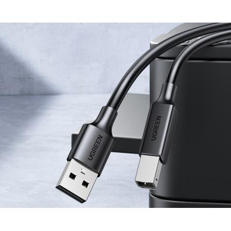 綠聯(lián)(UGREEN)打印機(jī)數(shù)據(jù)連接線USB2.0AM/BM方口接頭 3米