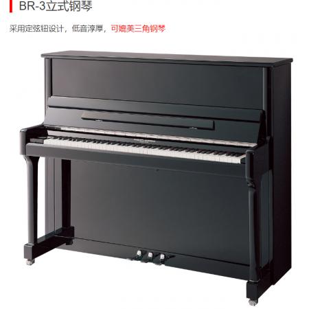巴特羅賓遜、鋼琴BR-3	高度123cm