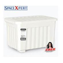 收納箱	SPACEXPERT	60L白色 1個(gè)裝 帶輪