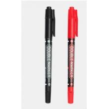 晨光 M&G 小雙頭記號筆 MG-2130 細頭2.0mm 極細頭0.5mm (紅色) 12支/盒
