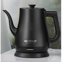 金灶（KAMJOVE）家用電熱水壺自動(dòng)斷電燒水壺泡茶壺304不銹鋼大容量開水壺拉弧長嘴茶藝壺電水壺 1.5L T-94黑色 