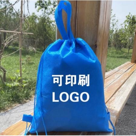 無紡布袋子定制LOGO 收納袋 束口抽繩包