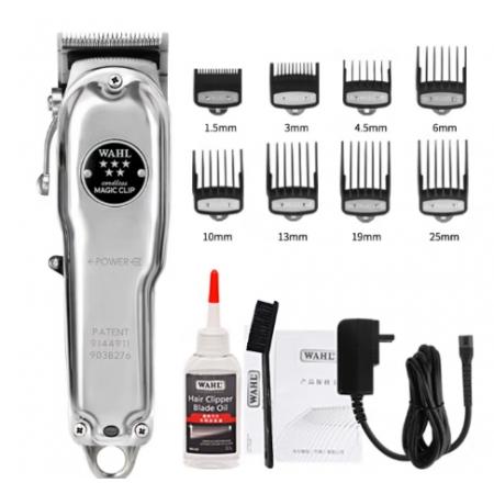 華爾（WAHL） 專業(yè)油頭漸變電推剪   華爾8509-01 【無刷強(qiáng)磁電機(jī)】工具套裝